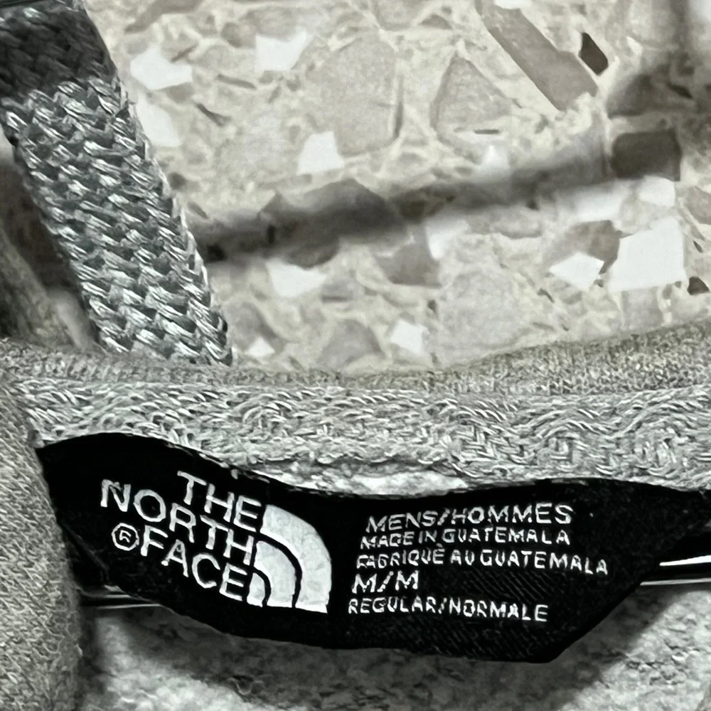 The North Face Gray Crewneck Sweater with USA Print